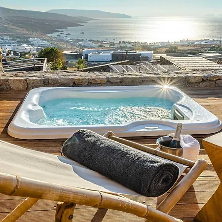ヴィラ Althea At Mykonian Kazarte Luxury Mykonos Town